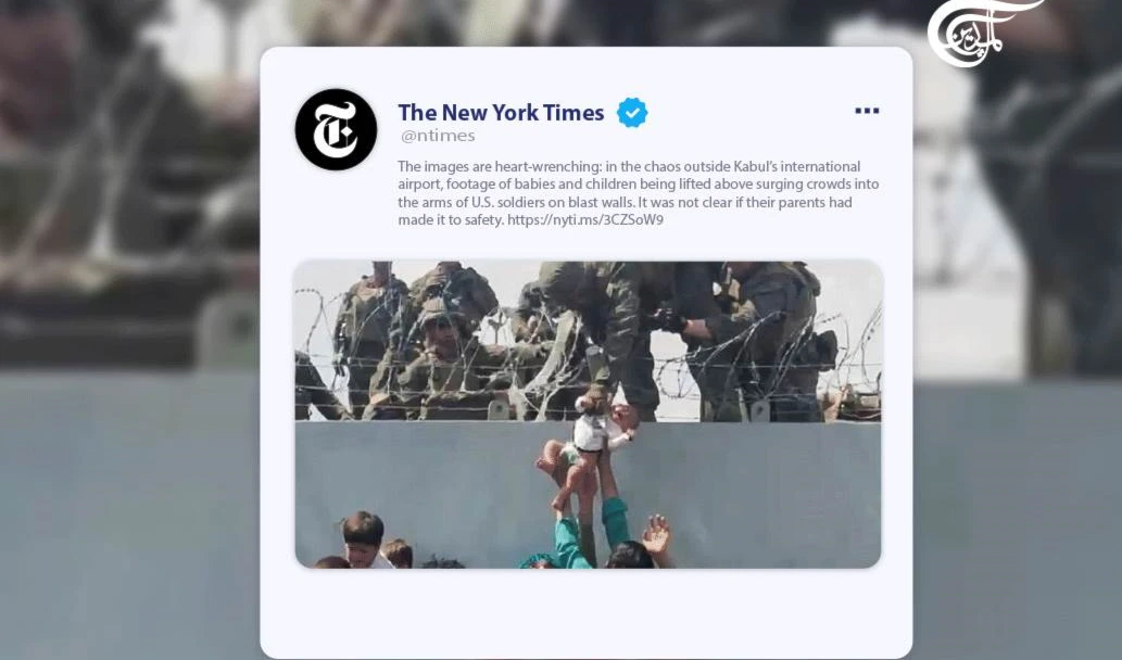 The baby wasn’t "rescued" by US soldiers after all; he was abandoned