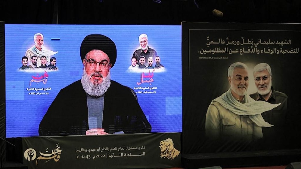 Sayyed Nasrallah commemorates martyrdom of Soleimani, Al-Muhandis | Al ...