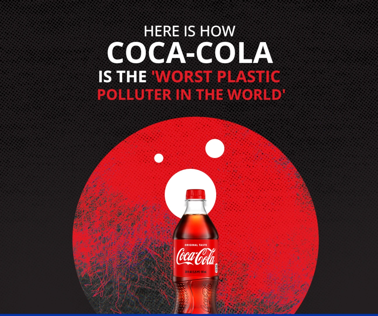 Here is how Coca-Cola is the 'worst plastic polluter in the world'