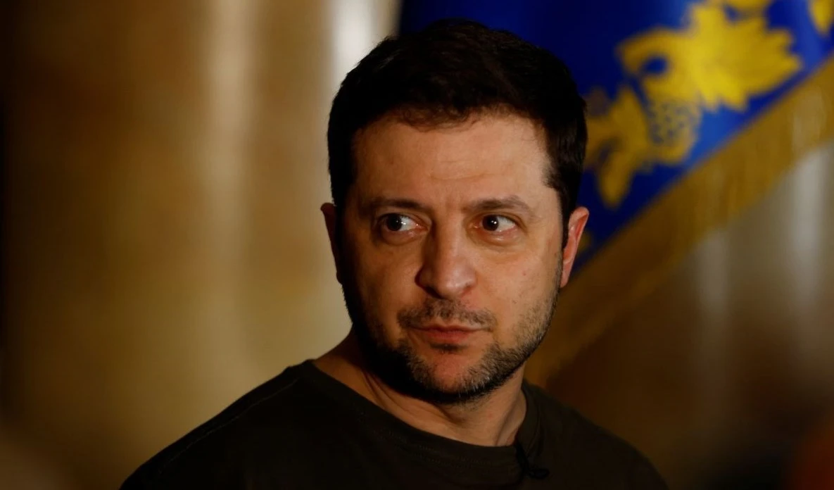 Ukrainian President Volodymyr Zelensky (Reuters)