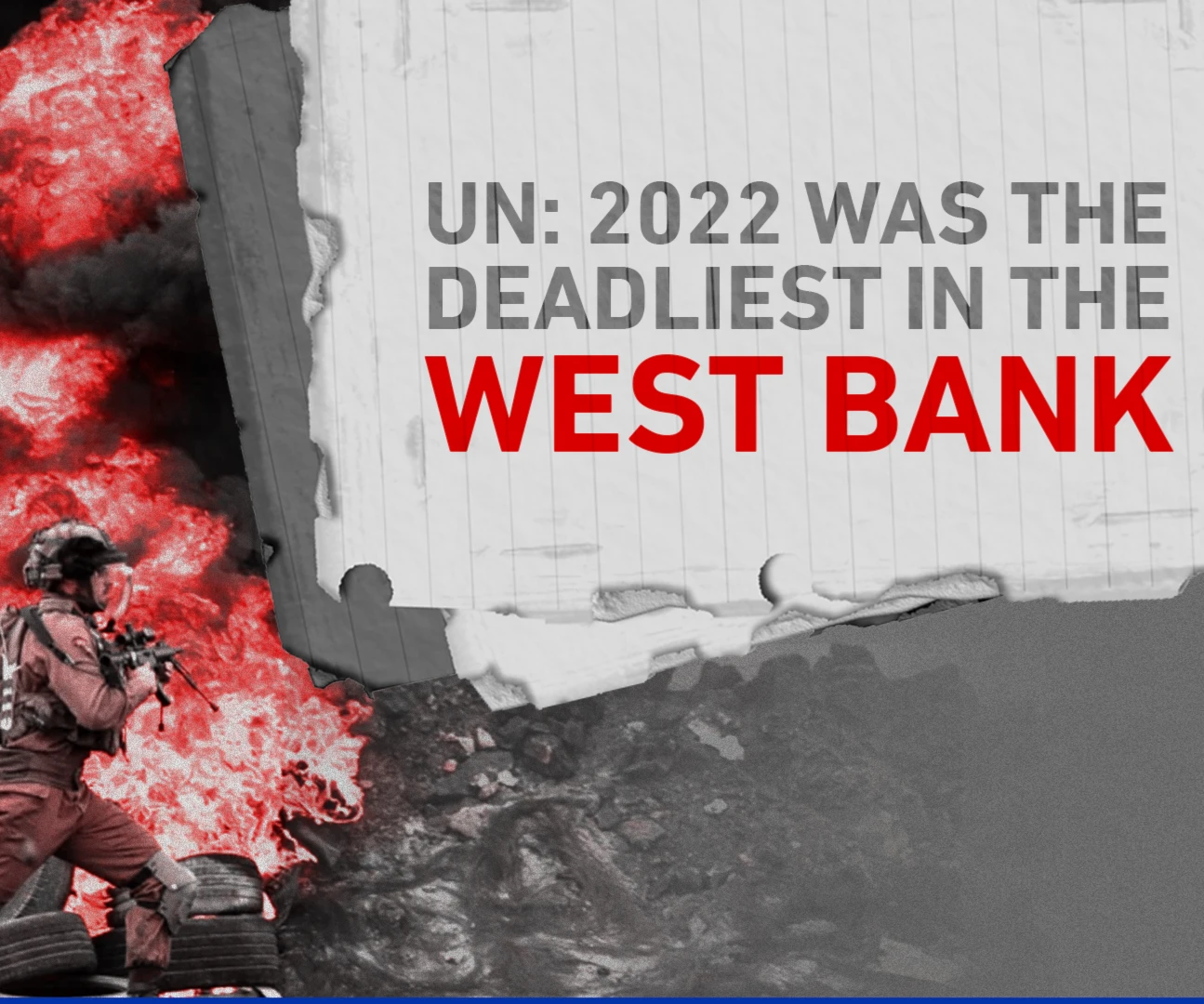 UN: 2022 was the deadliest in the West Bank