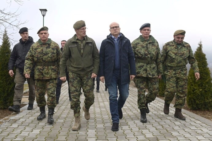 Serbian troops on Kosovo border in state of ‘combat readiness’ | Al ...