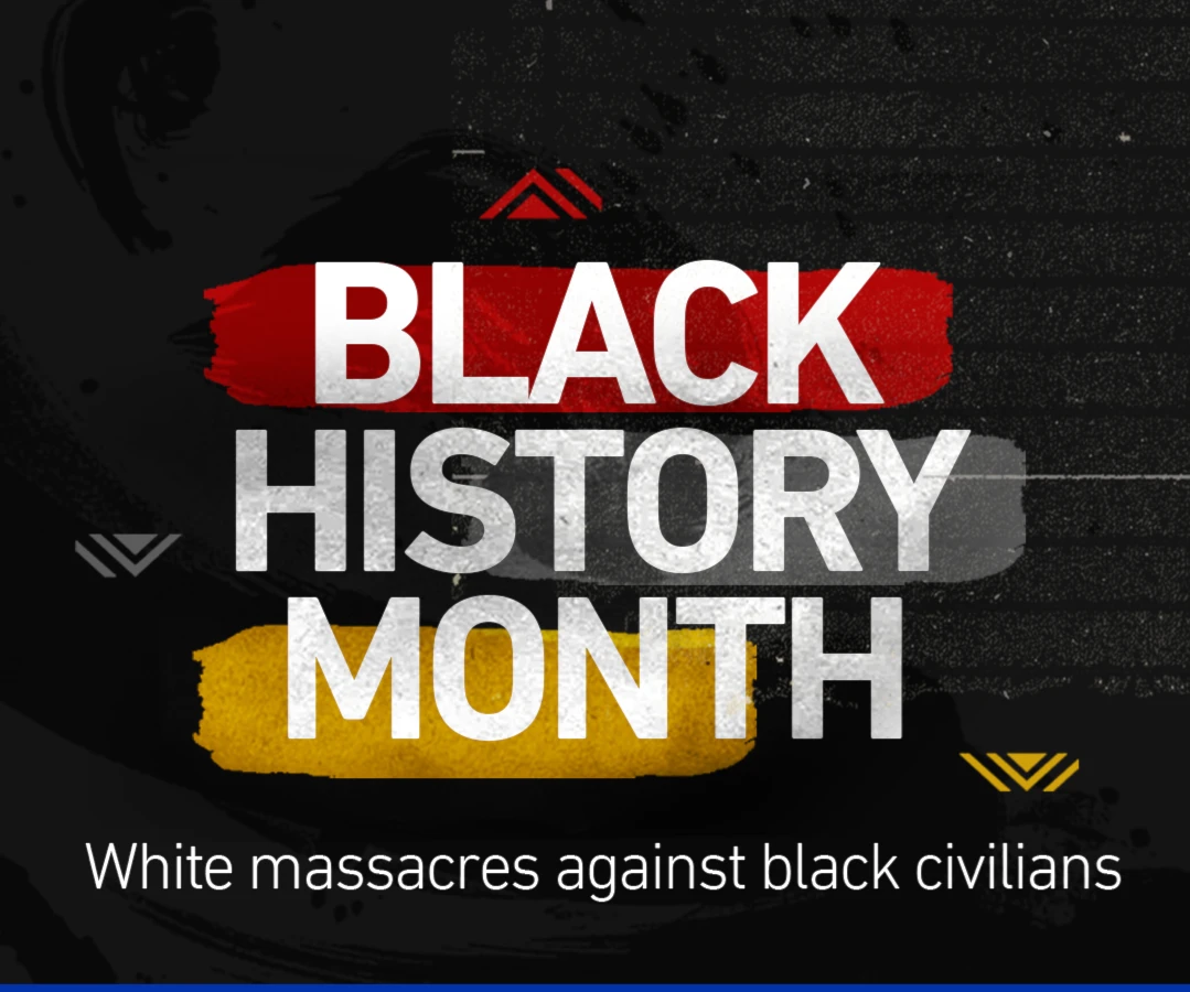 Black History Month: White massacres against black civilians Black History Month: White massacres against black civilians