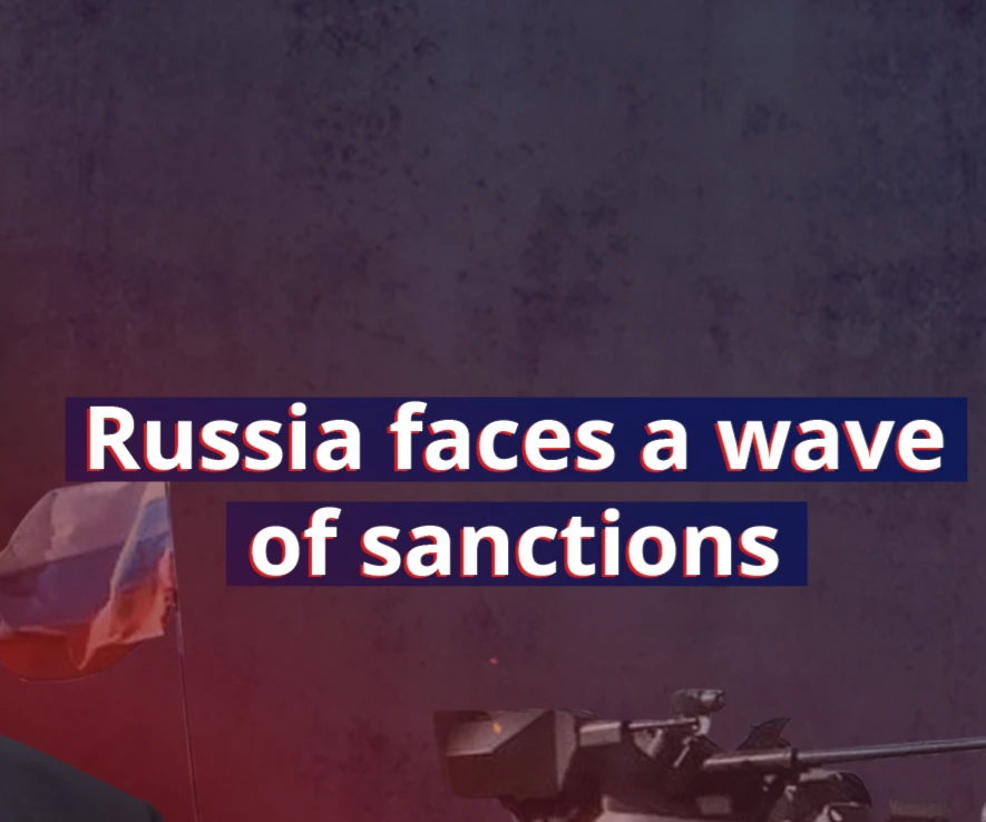 Russia faces a wave of sanctions