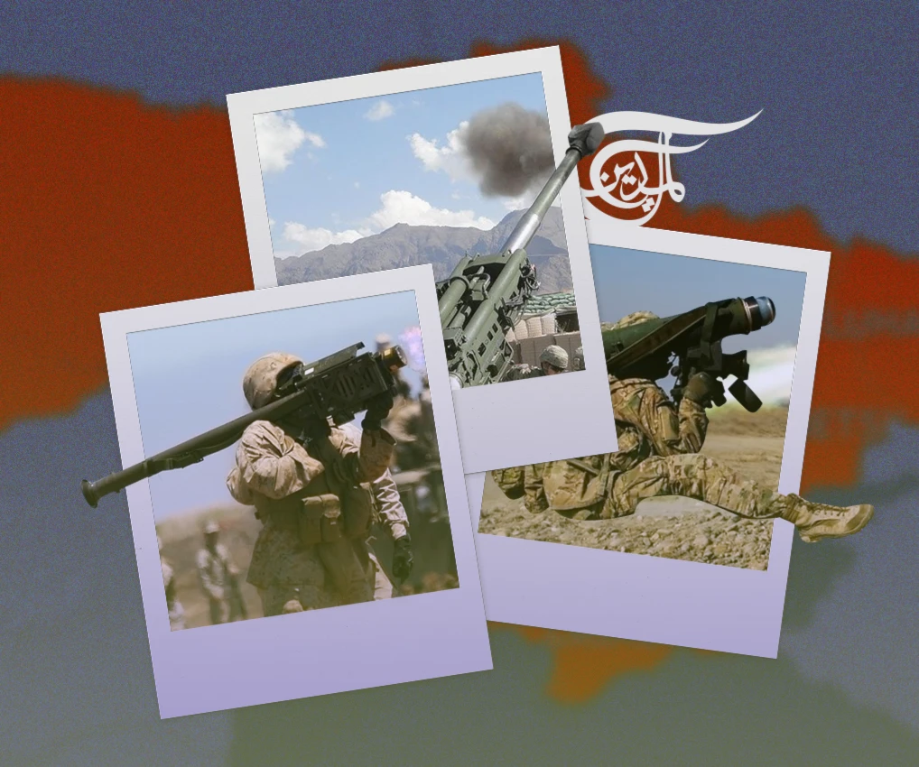 Who is the end user of the US weapons sent to Ukraine?