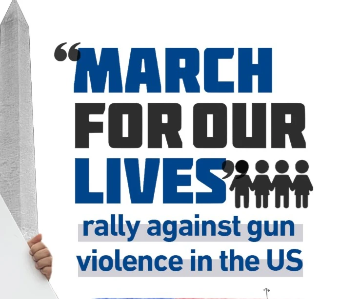 "March for Our Lives": Rally against gun violence in the US