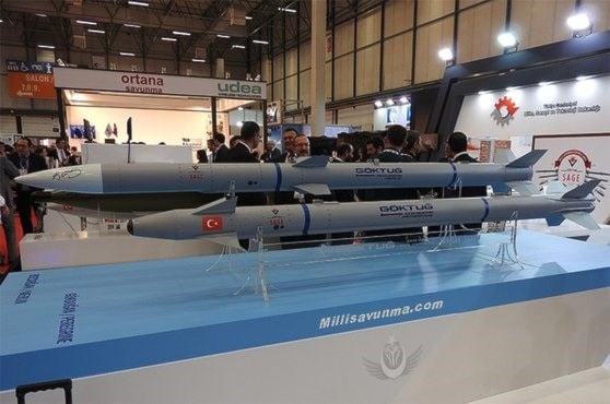 Turkey: Homegrown air-to-air Gokdogan missile successfully tested | Al ...