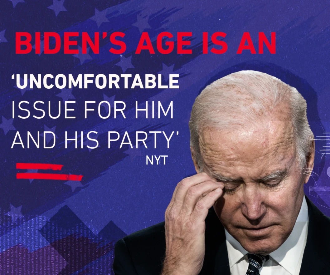 Biden’s age is an ‘uncomfortable issue for him and his party’: NYT