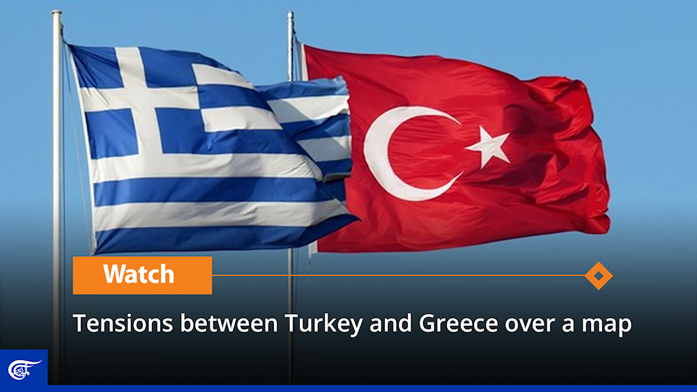 Tensions between Turkey and Greece over a map Al Mayadeen English