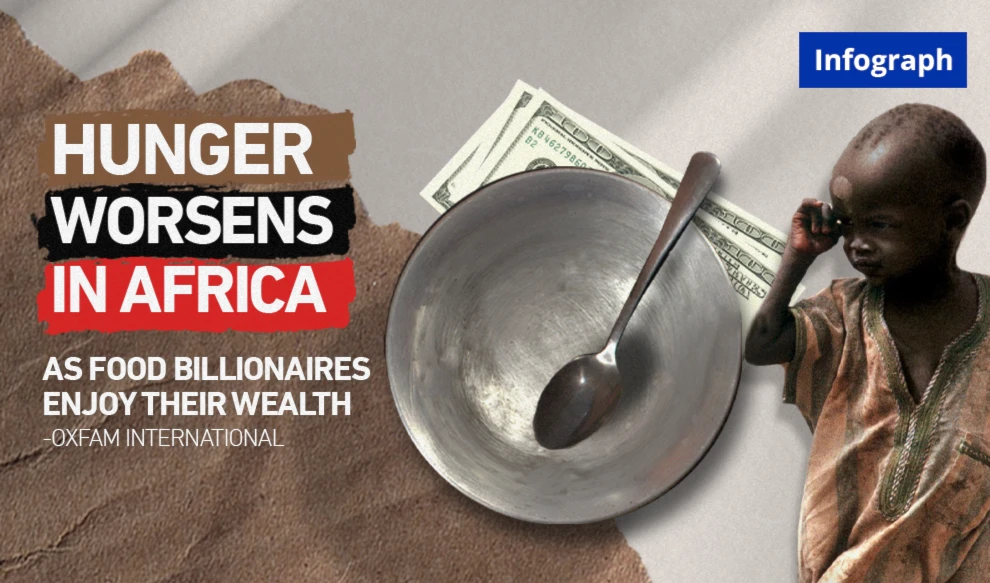 Hunger worsens in Africa as food billionaires enjoy their wealth