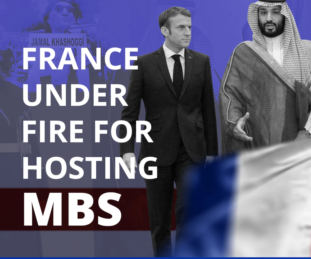 France under fire for hosting MBS