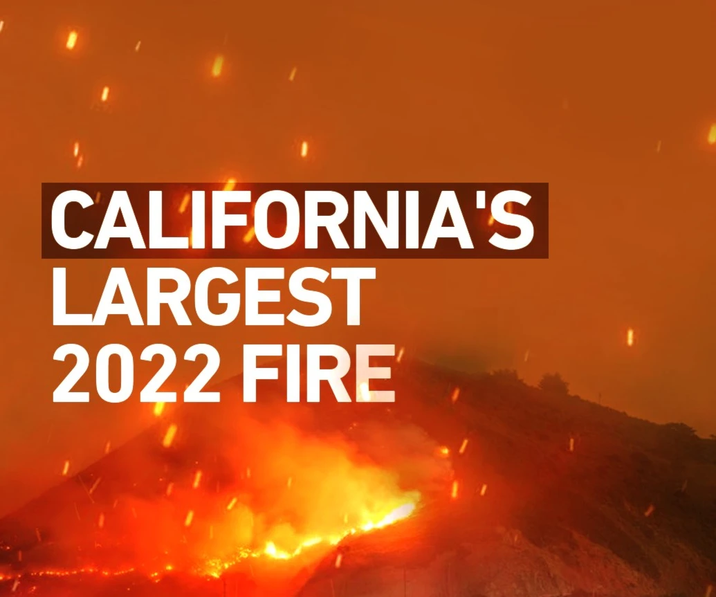 California's largest 2022 fire