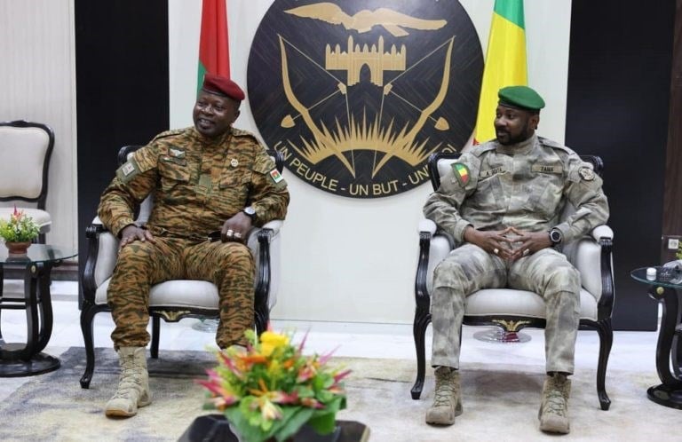 Mali, Burkina Faso Leaders Agree To Strengthen Military Cooperation ...