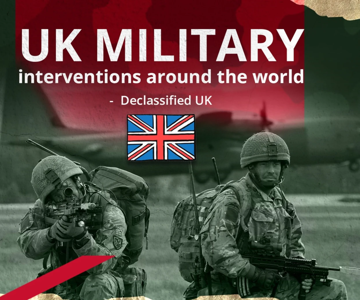 UK military interventions around the world