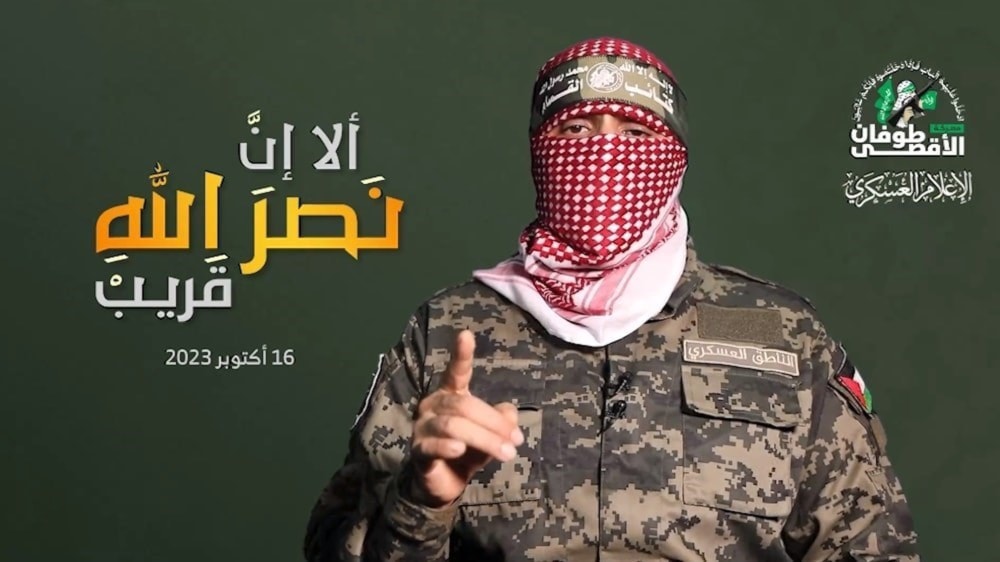 Al-Qassam Brigades Military spokesman, Abu Obeida