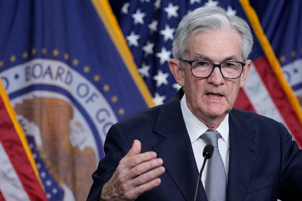 Federal Reserve Chair Jerome Powell speaks during a news conference at the Federal Reserve in Washington, Wednesday, Nov. 1, 2023. (AP Photo/Susan Walsh)