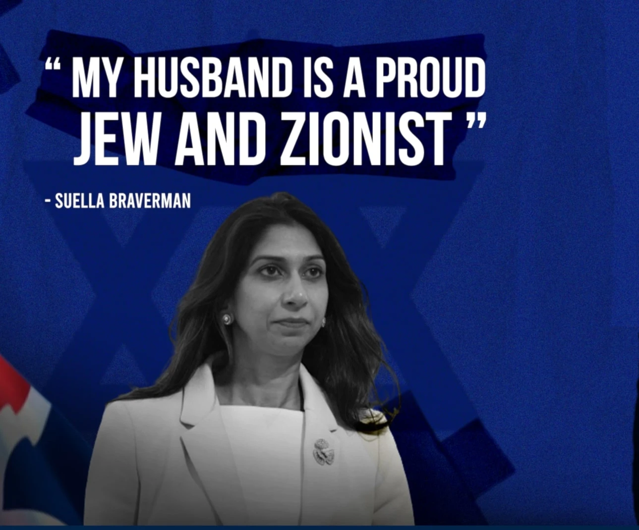 My husband is a proud Jew and Zionist: Suella Braverman My husband is a proud Jew and Zionist: Suella Braverman