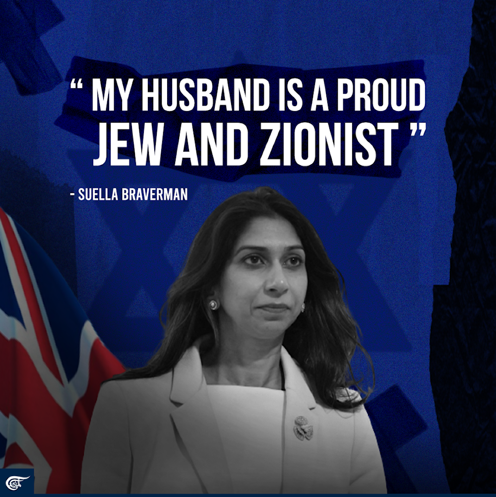 My husband is a proud Jew and Zionist: Suella Braverman