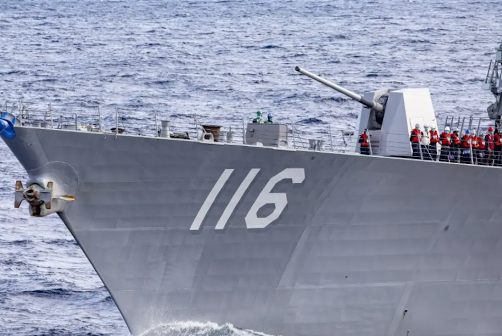 US officials say Navy ship downed drone from Yemen