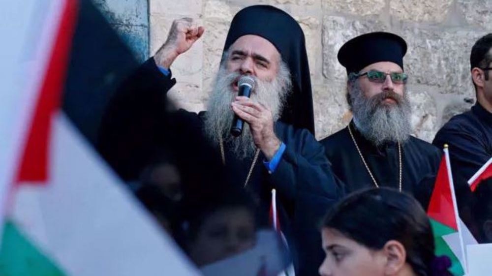 'Israel' commits 'crime of the century' in Gaza: Archbishop Hanna