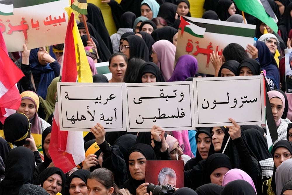 Hezbollah says US partner in Israeli in all Israeli massacres in Gaza