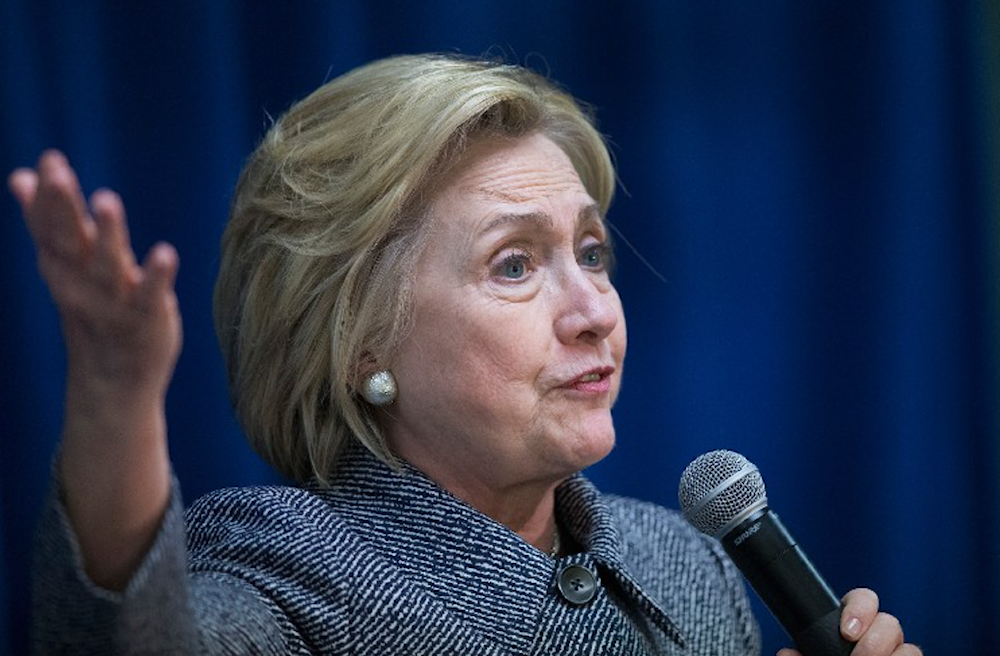 In support of Palestine, students walk out of Hilary Clinton's class ...