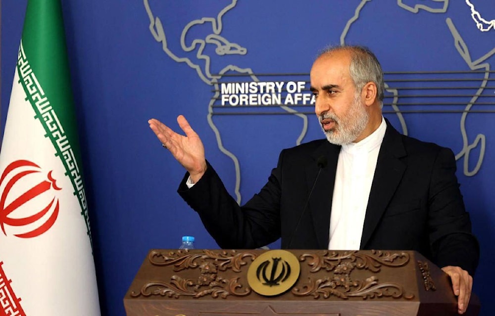 The Spokesperson of the Ministry of Foreign Affairs in a Press Conference on 30/12/2022 (Islamic Republic of Iran: Ministry of Foreign Affairs)