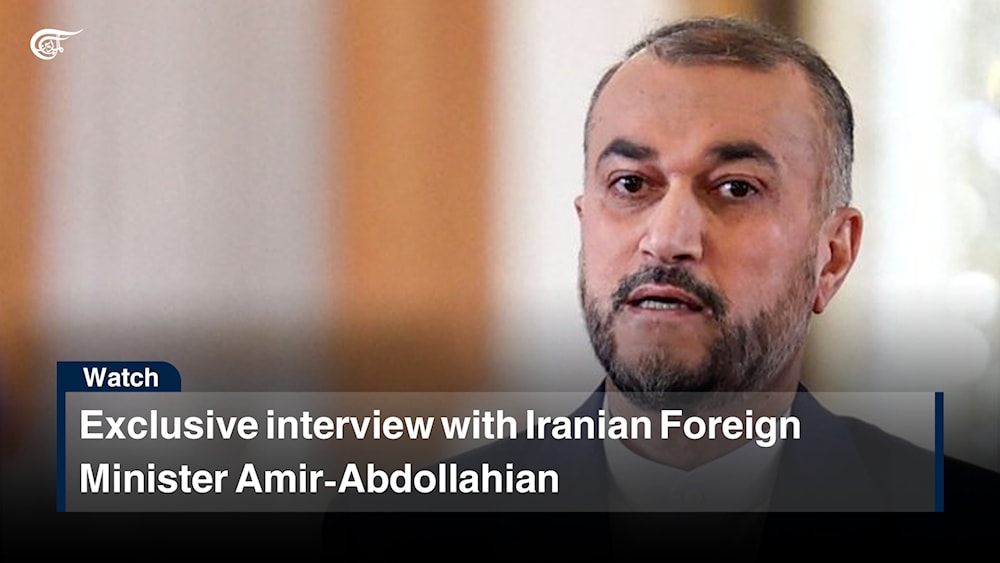 Exclusive interview with Iranian Foreign Minister Amir-Abdollahian | Al ...