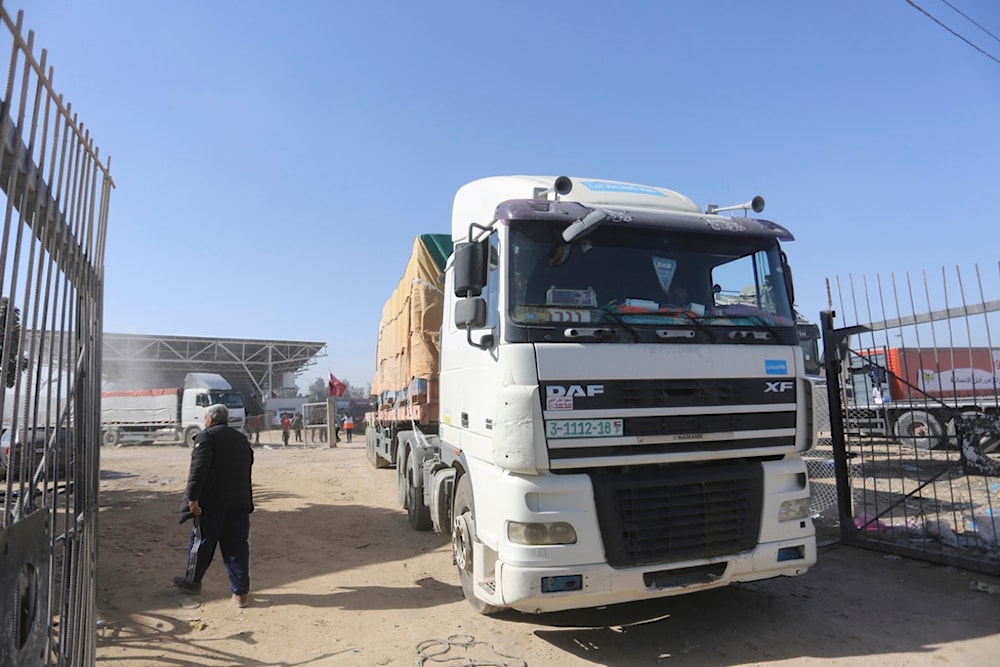 UNRWA hurdles the delivery of aid trucks to the northern parts of the Gaza Strip.