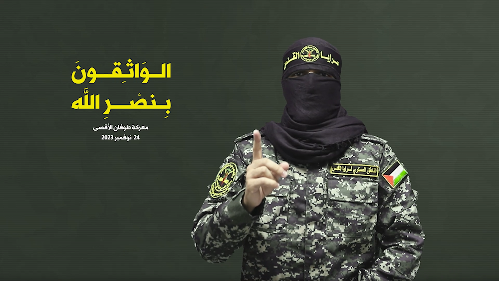 Abu Hamza says that the Resistance will remain steadfast in its battle against the occupation until it achieves all its goals.