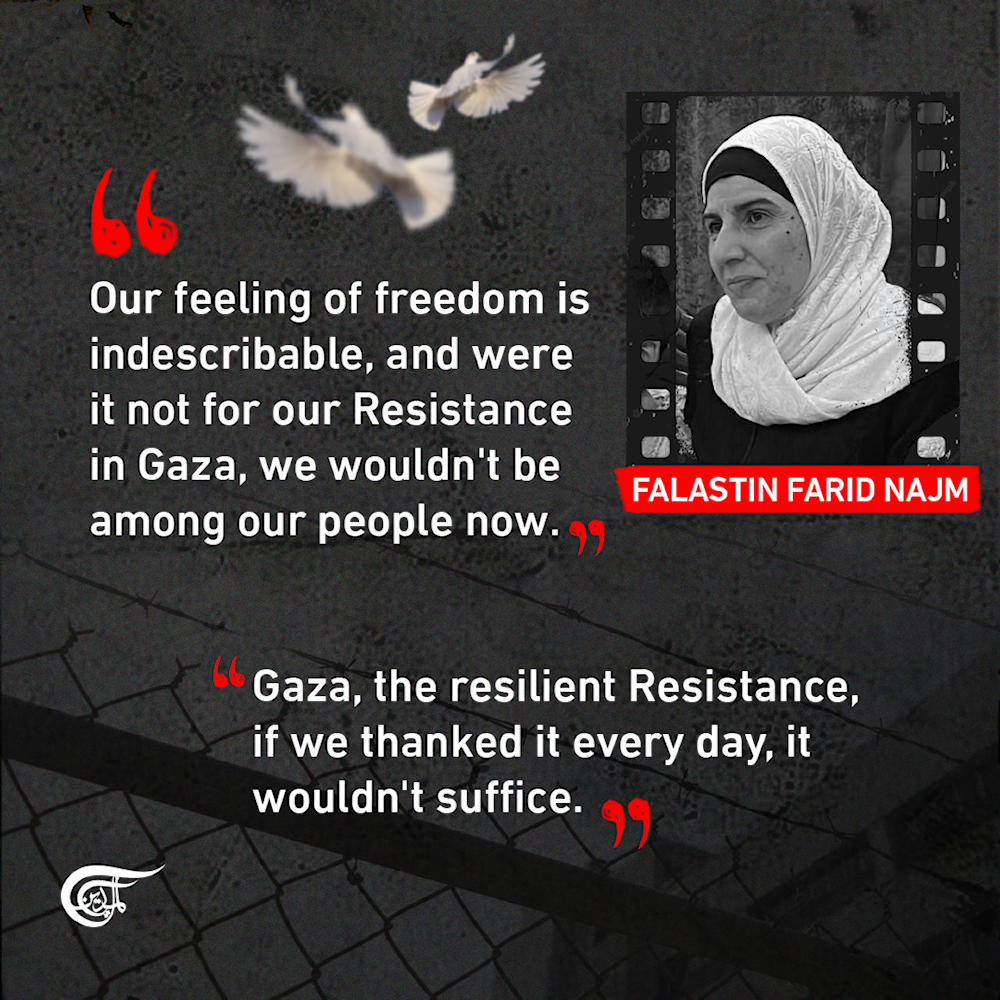 Testimonies of liberated Palestinian women to Al Mayadeen