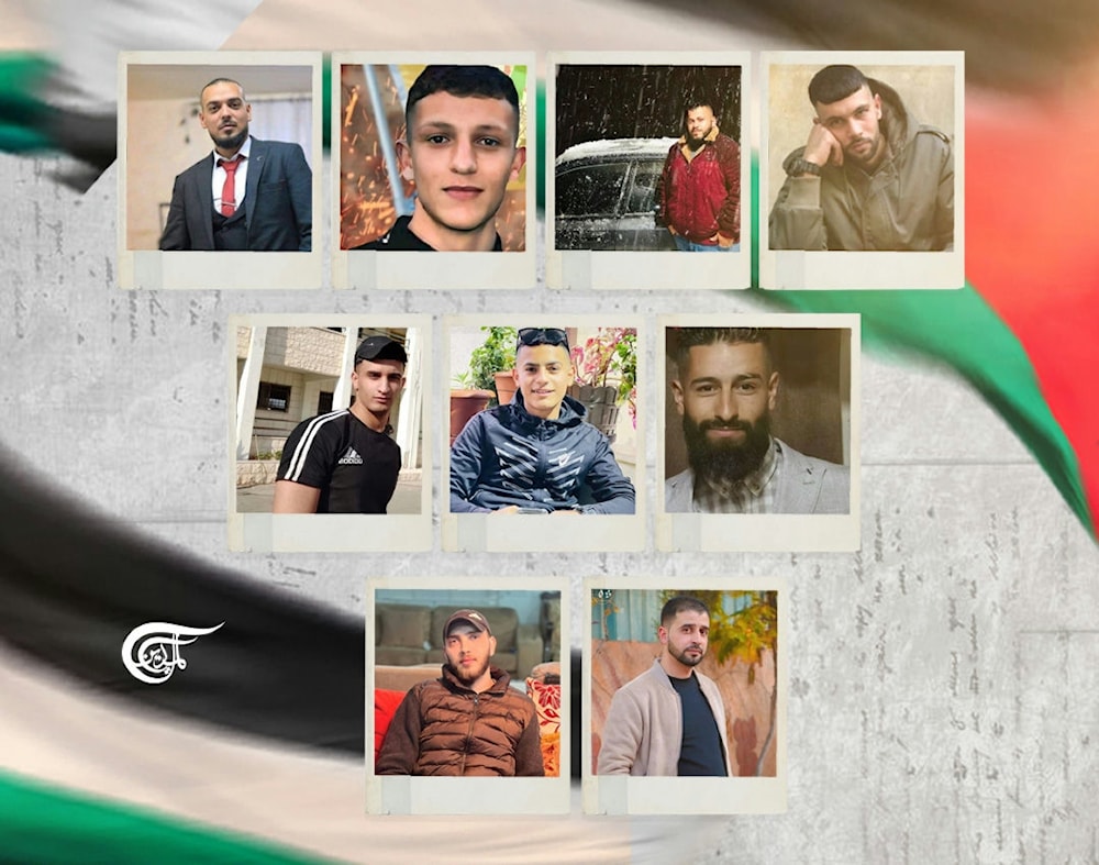 Israeli forces raid the West Bank and kill nine Palestinians.