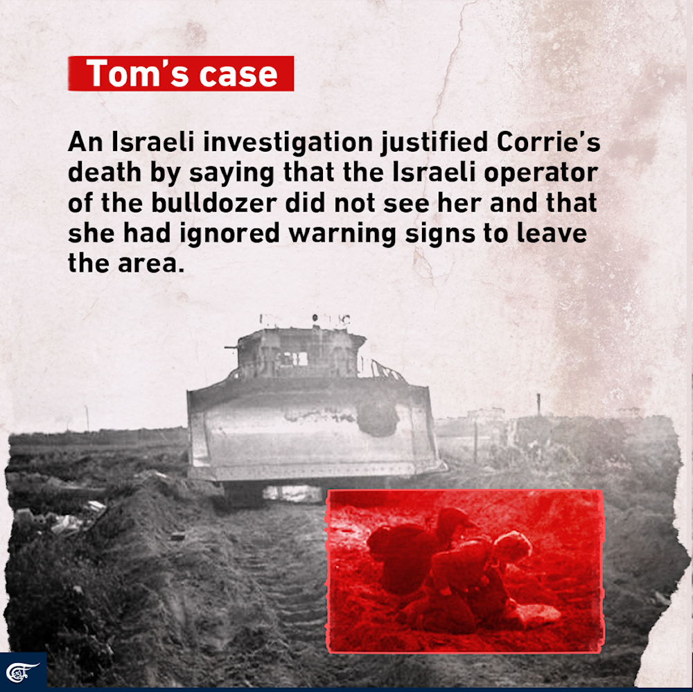 Tom Hurndall & Rachel Corrie: Examples of Israeli crimes and impunity