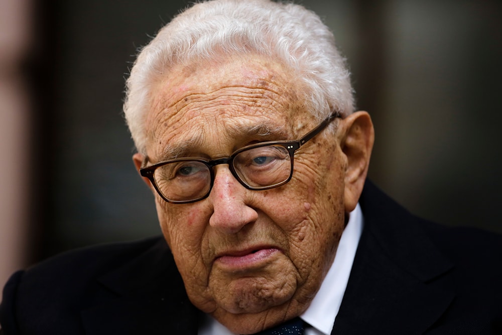 Former United States Secretary of State Henry Kissinger attends an event marking the 70th anniversary of the Marshall Plan for Germany and Europe in Berlin, Wednesday, June 21, 2017. (AP)