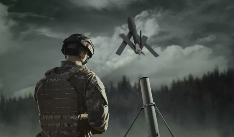 A launch of the Switchblade 600 drone (AeroVironment, Inc.)