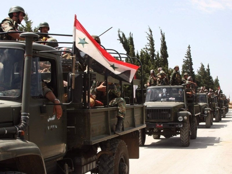 Syrian army martyrs in terrorist attack as operations on US bases grow