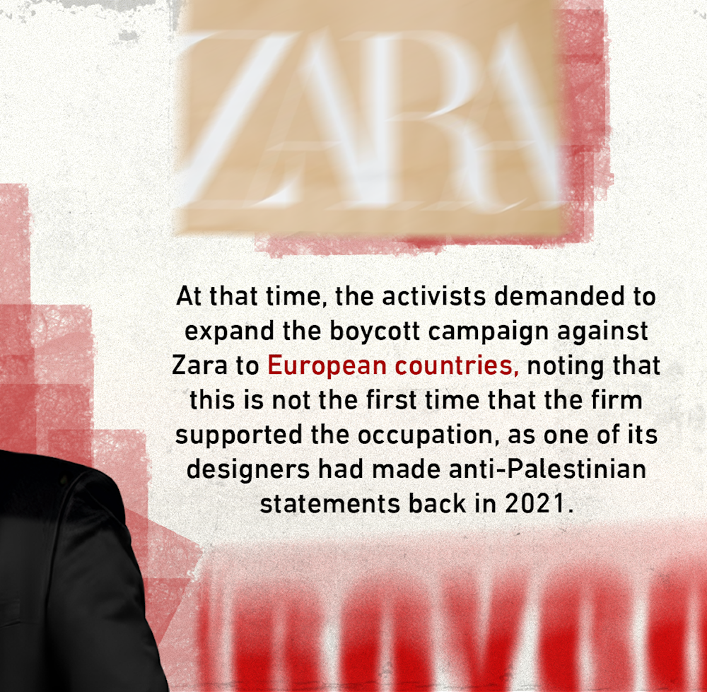 Calls to boycott Zara