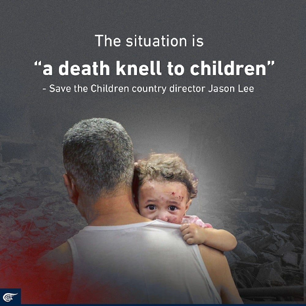 Children in Gaza are suffering from major humanitarian crises 