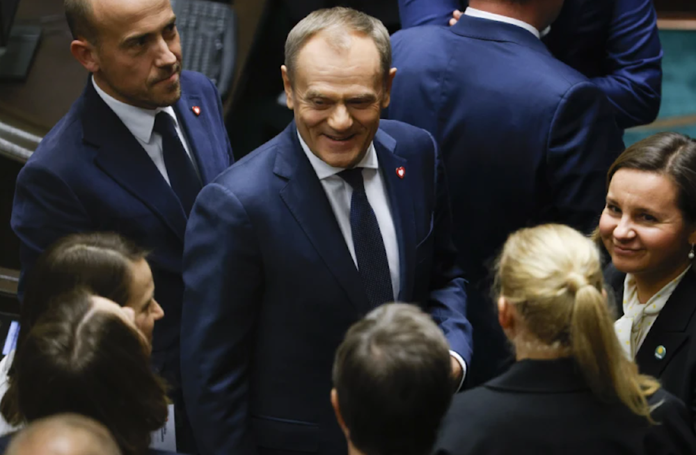 Donald Tusk to be sworn in as Polish minister on Wednesday