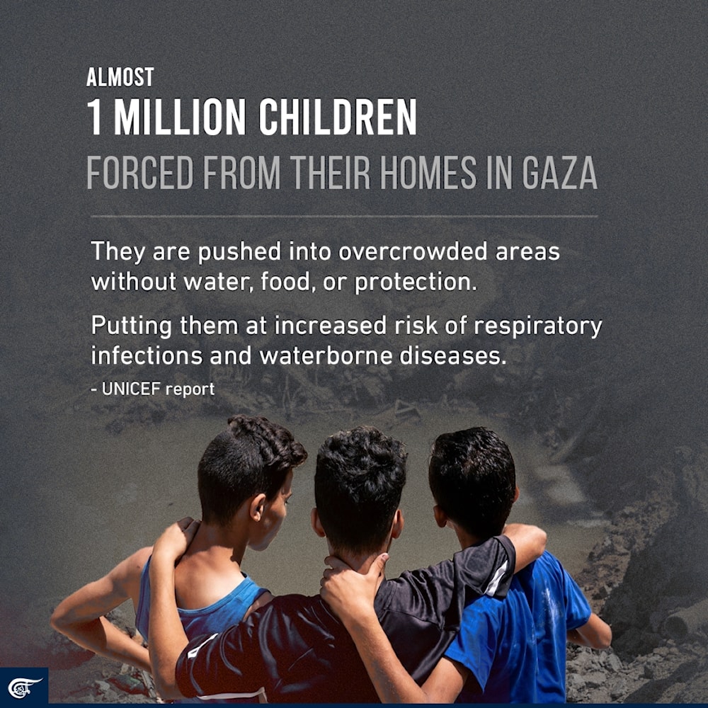 Children in Gaza are suffering from major humanitarian crises 