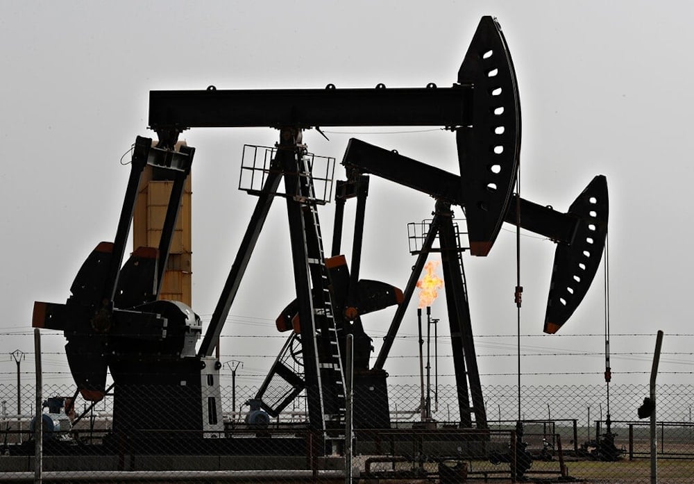 An oilfield controlled by a US-backed militia group, in Rmeilan, Hassakeh province, Syria, March 27, 2018. (AP) 