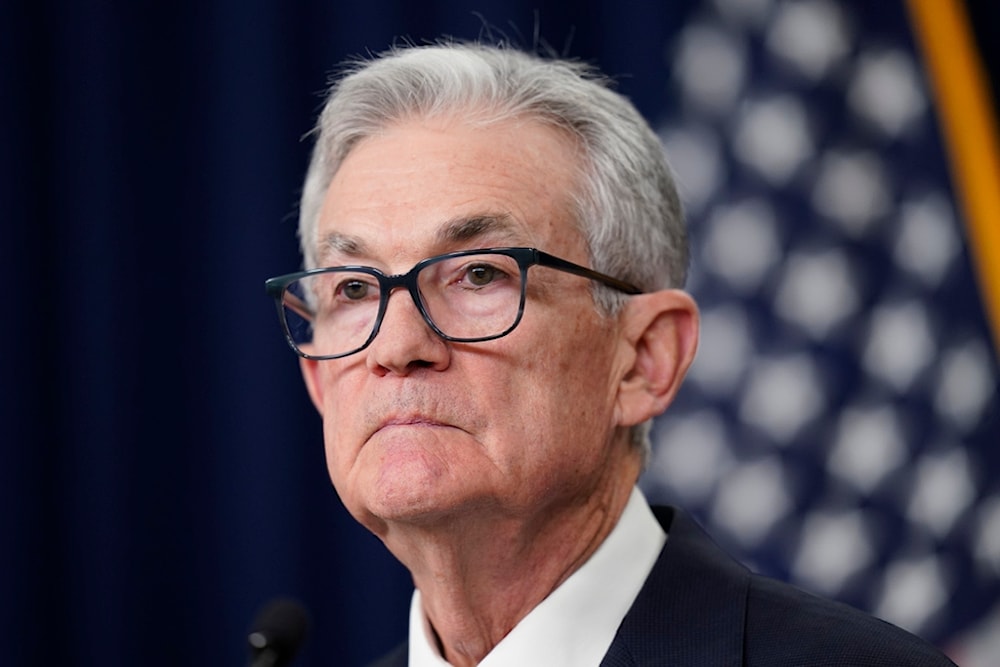 Federal Reserve Board Chair Jerome Powell speaks during a news conference about the Federal Reserve's monetary policy at the Federal Reserve, Wednesday, Dec. 13, 2023, in Washington. (AP)