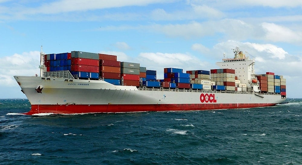 Hong Kong’s OOCL halts Israeli shipments