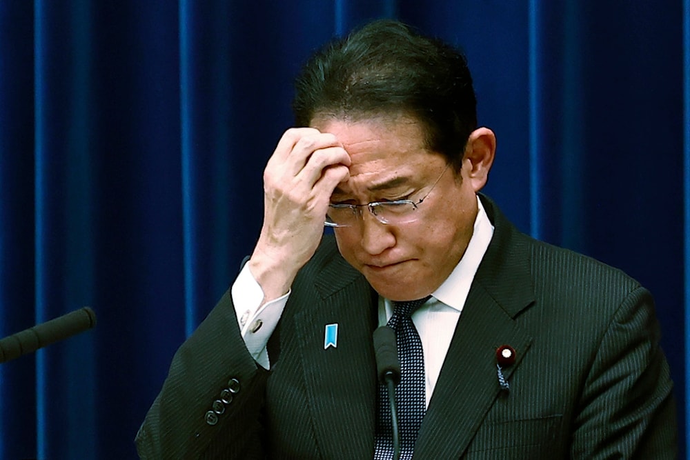 Poll reveals huge drop in support for Japanese PM amid scandal