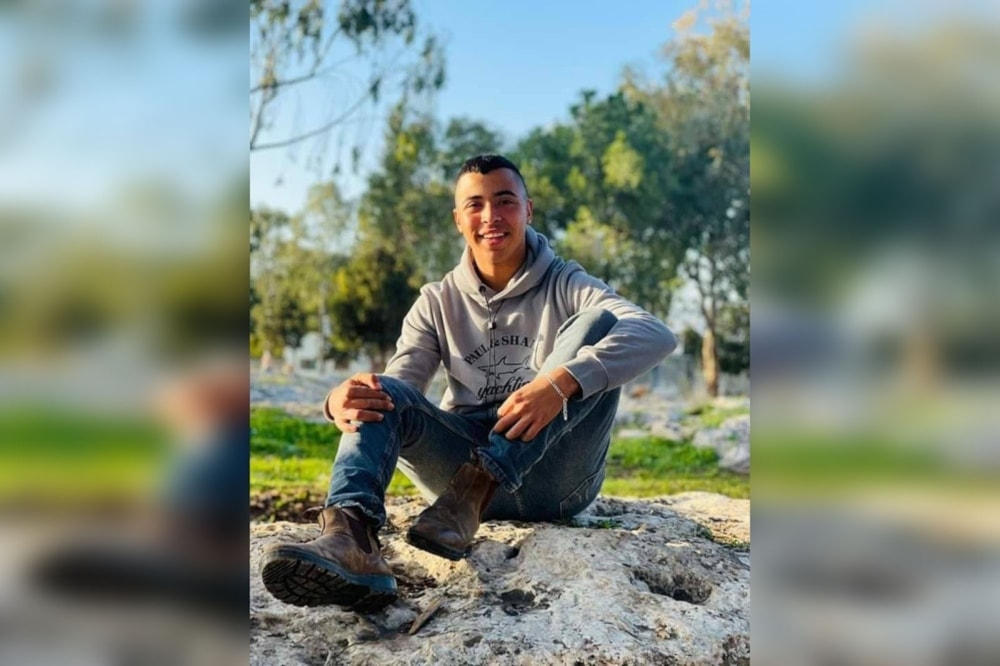 Martyr Palestinian child Sharif Al-Shaer (Twitter)