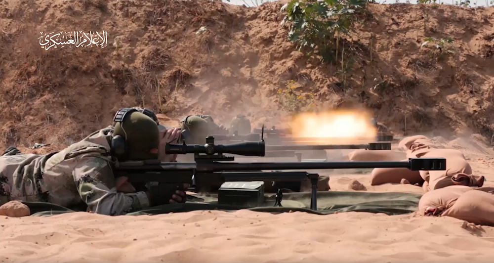 Al-Qassam's Ghoul sniper rifles mark Palestinian excellency