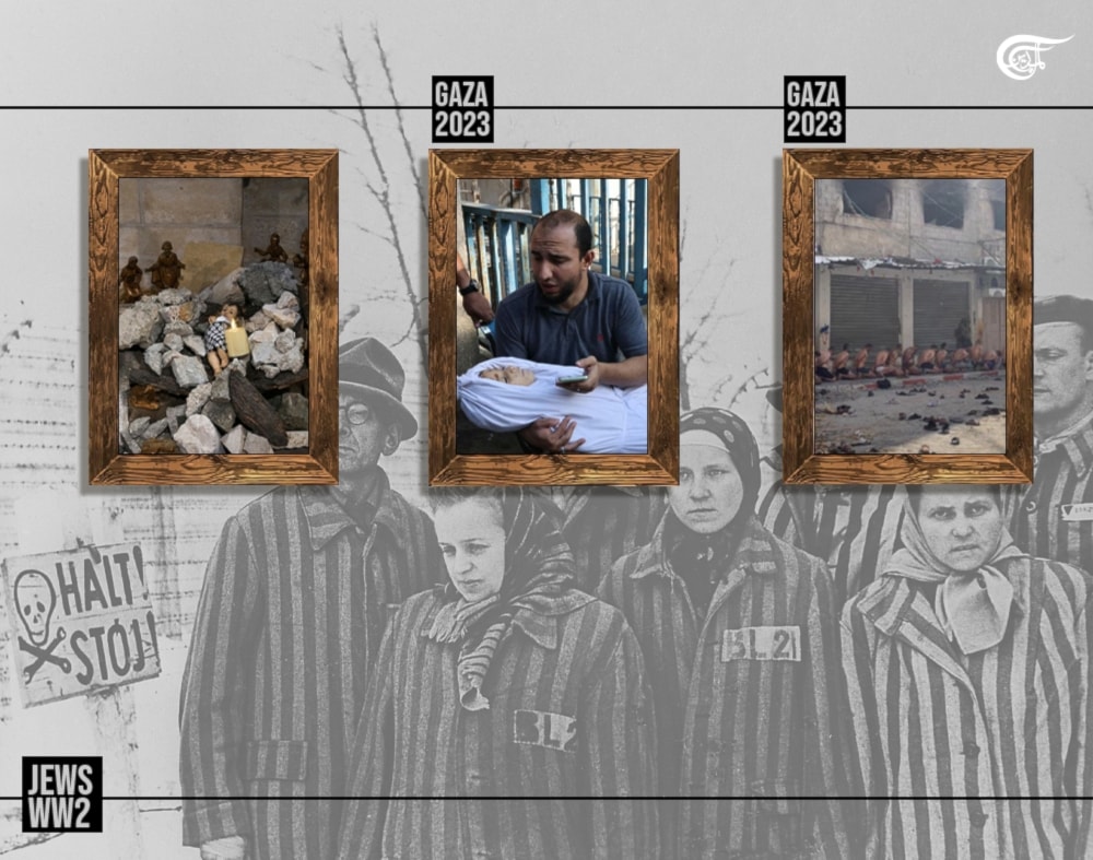 As you celebrate the joy of Christmas, take a moment to ponder the somber reality that the original Palestinian Christians will not be rejoicing in the blessings of Jesus's birth this year. (Al Mayadeen English; Illustrated by Arwa Makki)