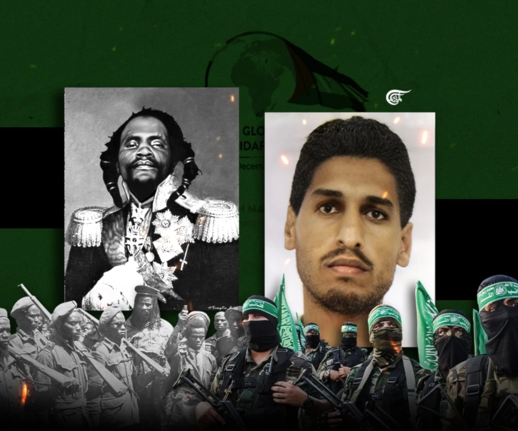 The West often fails to acknowledge historical oppression, instead advocating for the normalization of "Israel's" control over Palestinians while labeling any resistance as 'terrorism.' (Al Mayadeen English; Illustrated by Zeinab El-Hajj)