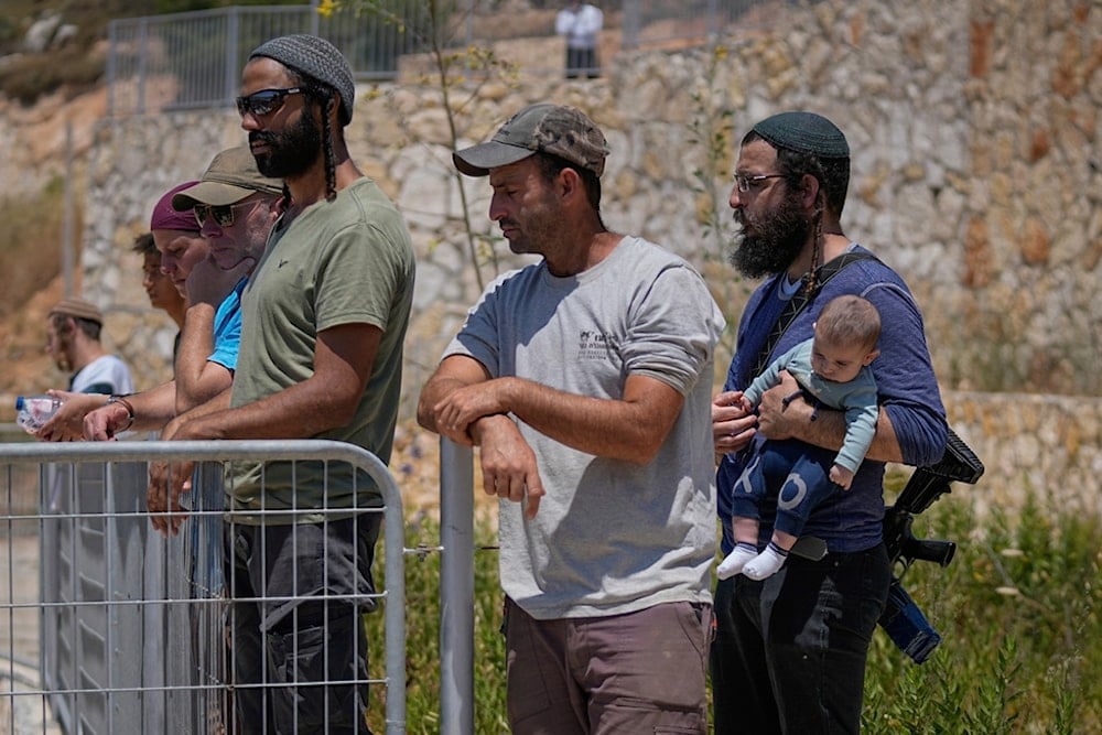 Israeli settlers in the 