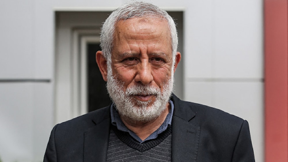Chief political negotiator for Palestinian Islamic Jihad Mohammed al-Hindi (AFP)